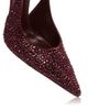 Paris Texas Paris Texas Women's Lidia Crystal Embellished Slingback Pumps - 6