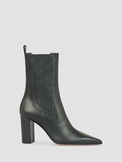 Paris Texas Women's Anja 85MM Leather Ankle Boots