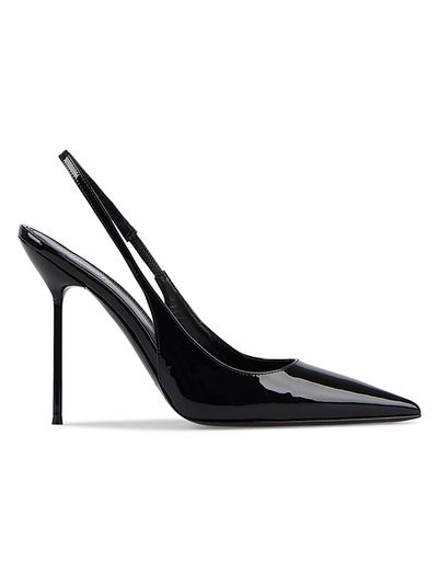 Paris Texas Women's Lidia 100MM Patent Leather Slingback Pumps