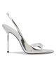 Paris Texas Women's Lidia 105MM Leather Slingback Sandals - 2