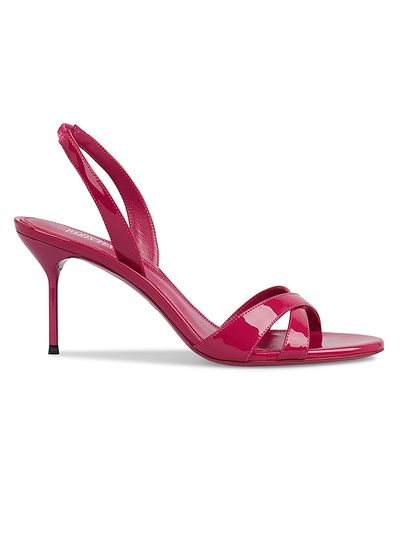 Paris Texas Women's Lidia 70MM Patent Leather Slingback Sandals