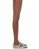 Paris Texas Women's Sveva Python-Print Leather Ballet Flats - 6