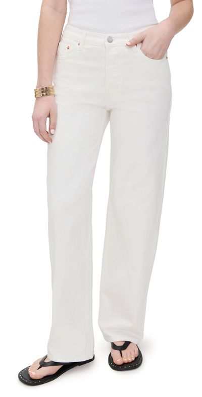 PARKE PARKE Classic Straight Jeans White 30