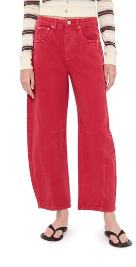 PARKE PARKE Horseshoe Jeans Washed Red