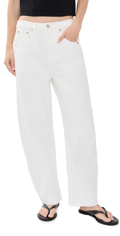 PARKE PARKE Horseshoe Jeans White