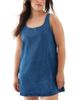 Parke Parke Med Wash Mini Denim Dress - 1