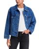 Parke Parke Oversized Denim Jacket in Medium Wash - 1