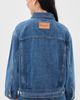PARKE PARKE Oversized Jean Jacket Med Wash - 4