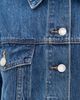 PARKE PARKE Oversized Jean Jacket Med Wash - 6