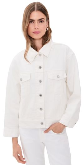 PARKE PARKE Oversized Jean Jacket White