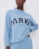 PARKE PARKE Varsity Sweatshirt Sky/Denim - 2