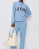 PARKE PARKE Varsity Sweatshirt Sky/Denim - 5