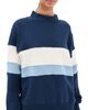 PARKE PARKE Vintage Stripe Sweatshirt Denim - 1