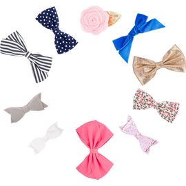 Parker Baby Co. Parker Baby Co. Essentials Set - Bows Clips - 10 Pack 