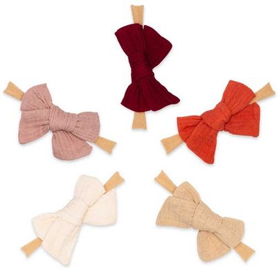Parker Baby Co. Parker Baby Co. Maple Set - Bows and Headbands - 5 Pack 