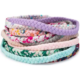 Parker Baby Co. Parker Baby Co. Wildflower Set - Braided Headbands - 10 Pack - Multicolor 