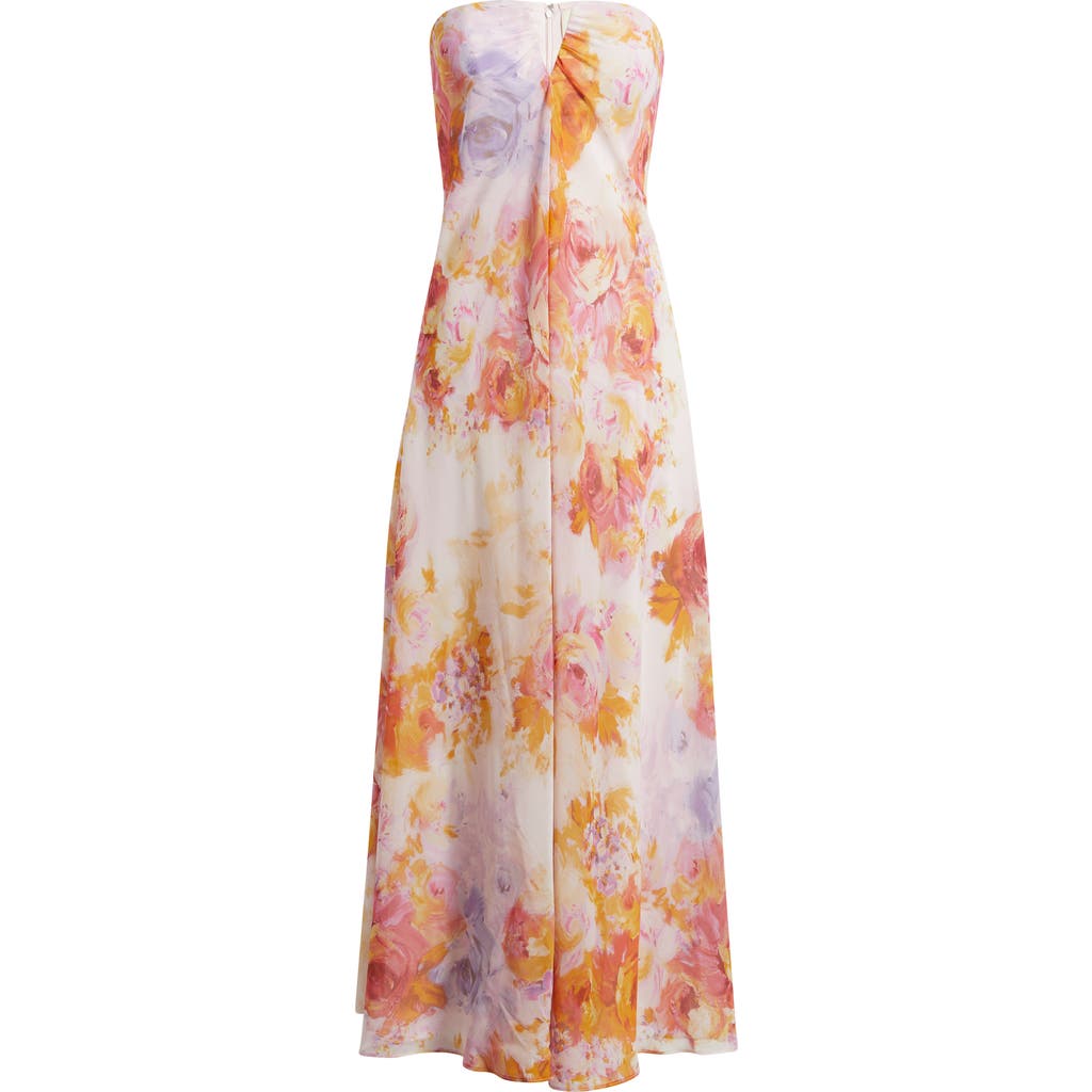 Parker Parker The Emerson Floral Strapless Dress
