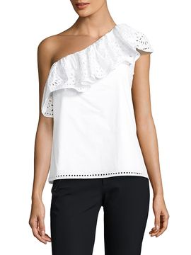 Parker Women's Maple One-Shoulder Cotton Top