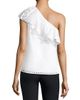 Parker Women's Maple One-Shoulder Cotton Top - 3