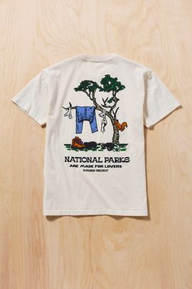 Parks Project Parks Project Park Lovers Graphic Tee in Ivory, Men's at Urban Outfitters