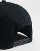 Parlez Parlez crowley beach print 6 panel cap in black - 2