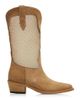 Partlow Women's Gemma 55MM Suede & Mesh Cowboy Boots - 1
