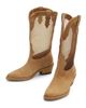 Partlow Women's Gemma 55MM Suede & Mesh Cowboy Boots - 2