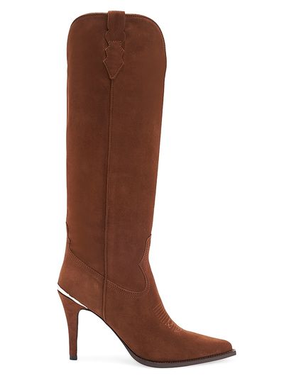 Partlow Women's Tania 80MM Suede Tall Boots
