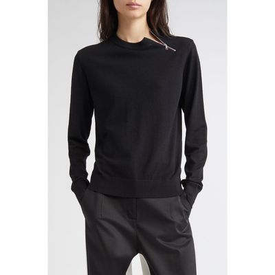 PARTOW PARTOW Bea Zip Virgin Wool Sweater