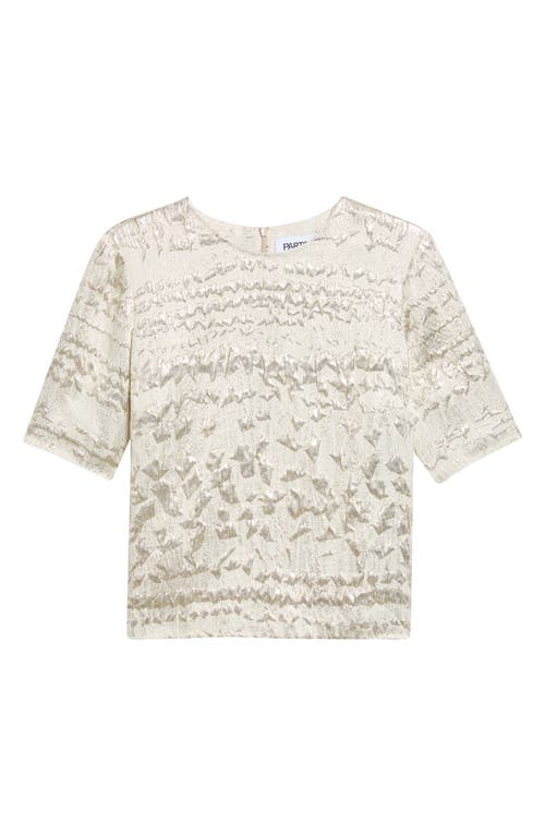 PARTOW PARTOW Dina Textured Silk Blend Top