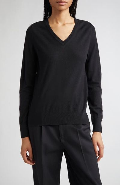 PARTOW PARTOW Franca Tissue Weight Virgin Wool Sweater