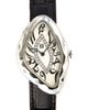 PASCAL PASCAL Paradoxe Lab Grown Diamond Leather Strap Watch, 30mm x 44mm - 1