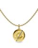PASCAL PASCAL The Basketball Crooked Ball Linear Diamond Necklace - 1