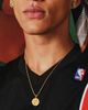 PASCAL PASCAL The Basketball Crooked Ball Linear Diamond Necklace - 2