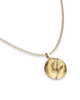 PASCAL PASCAL The Basketball Crooked Ball Linear Diamond Necklace - 3