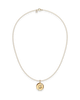 PASCAL PASCAL The Basketball Crooked Ball Linear Diamond Necklace - 5