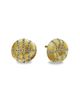 PASCAL PASCAL The Basketball Leaking Ball Diamond Pavé Earrings - 1