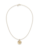 PASCAL PASCAL The Basketball Leaking Ball Diamond Pavé Necklace - 5