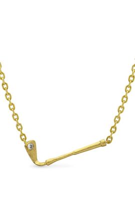 PASCAL PASCAL The Golf Club Necklace, White Diamond