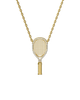 PASCAL PASCAL The Tennis Necklace, White Diamond Halo - 1
