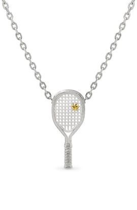 PASCAL PASCAL The Tennis Necklace, Yellow Diamond