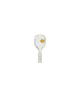 PASCAL PASCAL The Tennis Racket Stud Earring, Yellow Diamond - 2