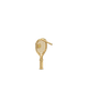 PASCAL PASCAL The Tennis Stud Earrings, Yellow Diamond Pavé - 4
