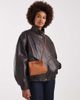 PASQ PASQ box bag with crossbody strap in tan-Brown - 3