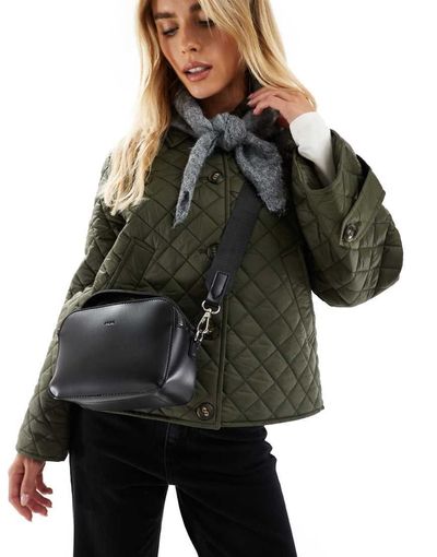PASQ PASQ crossbody camera bag in black