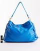 PASQ PASQ drawstring clutch purse with shoulder strap in blue - 2