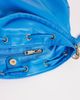 PASQ PASQ drawstring clutch purse with shoulder strap in blue - 3