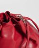 PASQ PASQ drawstring grab bag with shoulder strap in red - 3