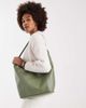 PASQ PASQ drawstring slouch tote bag in green - 3