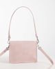 PASQ PASQ faux reptile cross body bag in pink - 4